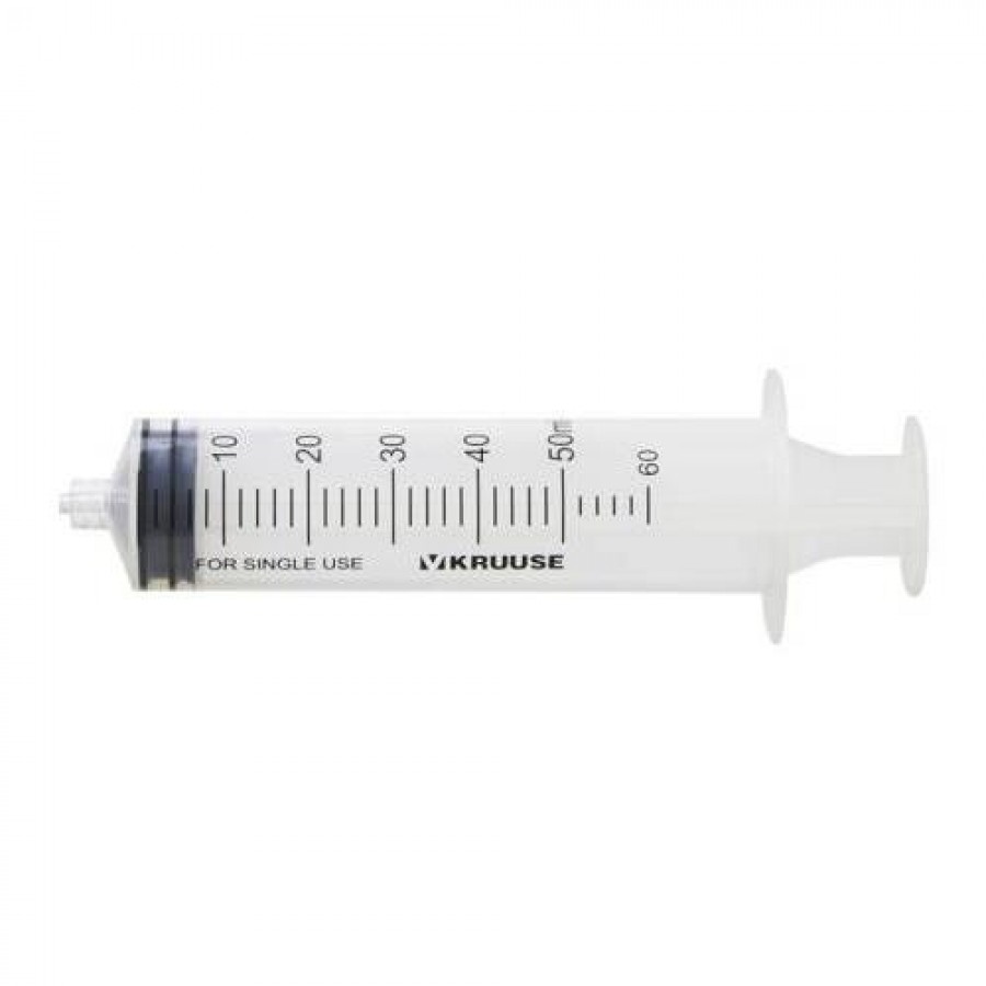 SERINGA DESCARTAVEL KRUUSE 3 CORPOS  -50 ML -  CX25