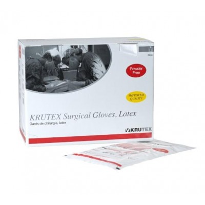 LUVAS CIRURGIA KRUTEX ESTEREIS PF 6,5 - (caixa 50 pares)