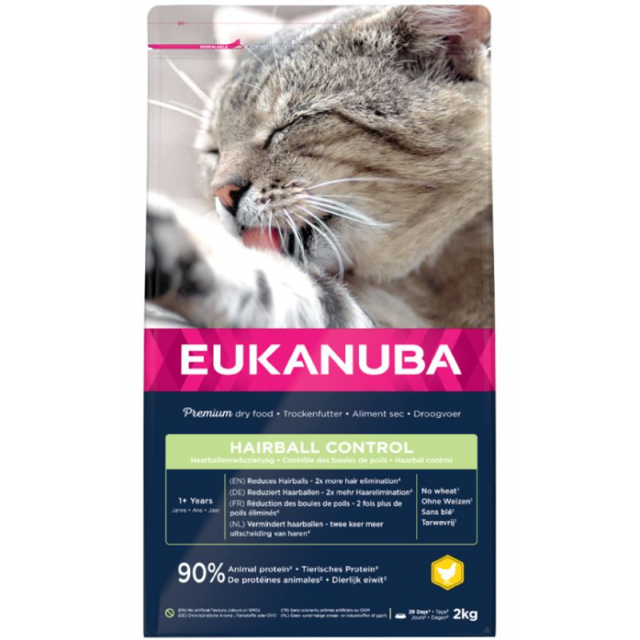 EUKANUBA CAT HAIRBALL 2 KG EUKANUBA CAT HAIRBALL 2 KG