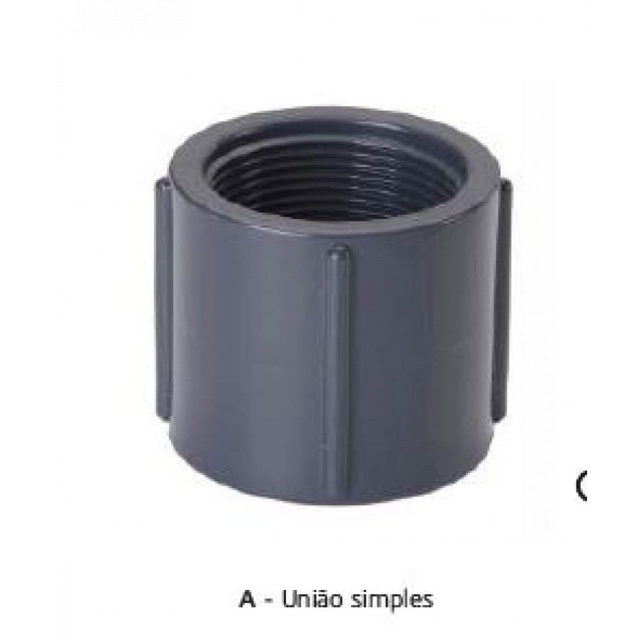 RAIN BIRD UNIAO SIMPLES PVC 1" RAIN BIRD UNIAO SIMPLES PVC 1"