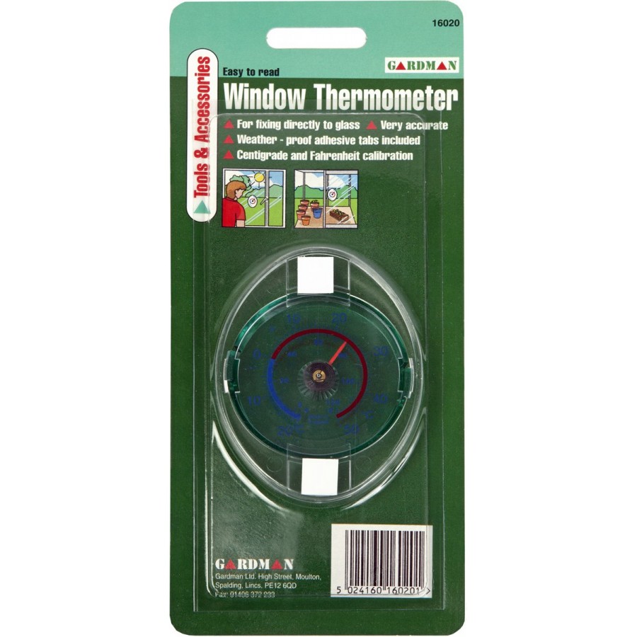 GARDMAN TERMOMETRO PARA JANELAS - 16020 GARDMAN TERMOMETRO PARA JANELAS - 16020