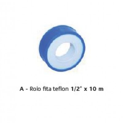 RAIN BIRD FITA TEFLON 1/2"  10 MT