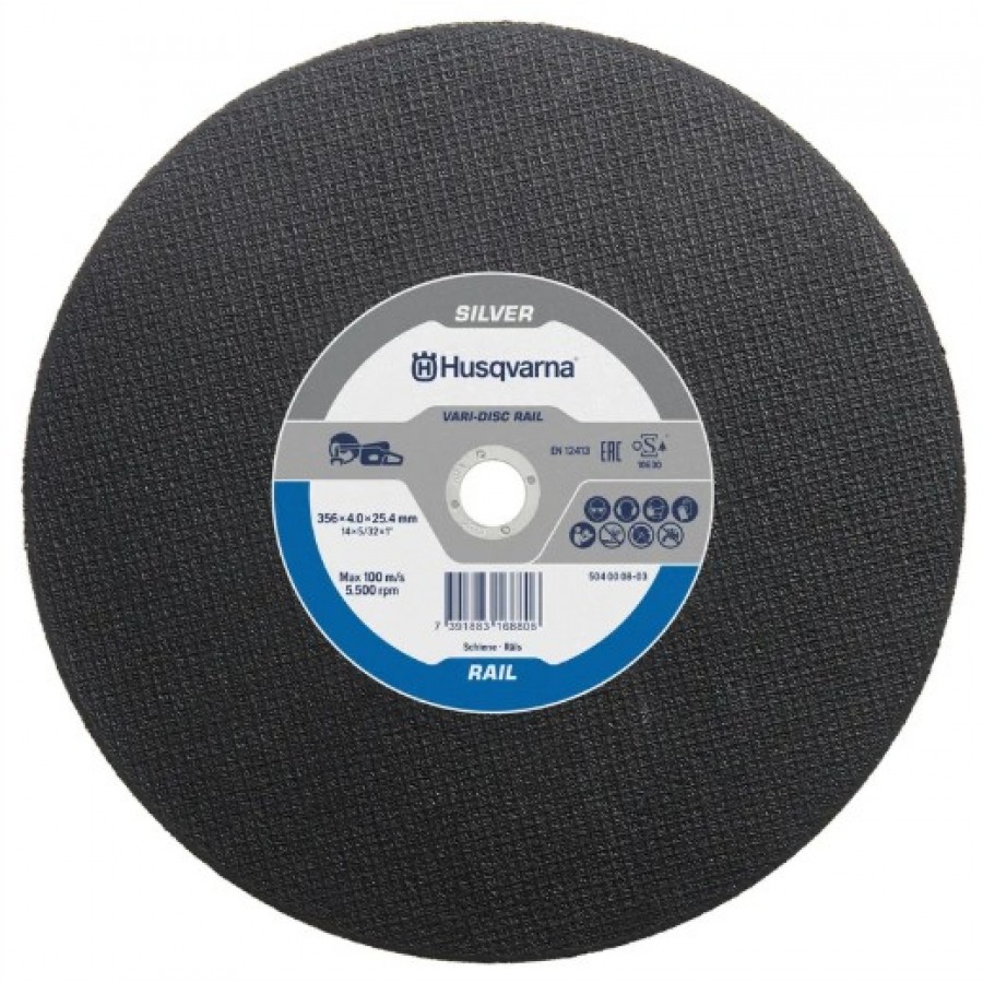 HUSQVARNA DISCO ABRASIVO CORTE RAIL 14" 350 MM HUSQVARNA DISCO ABRASIVO CORTE RAIL 14" 350 MM