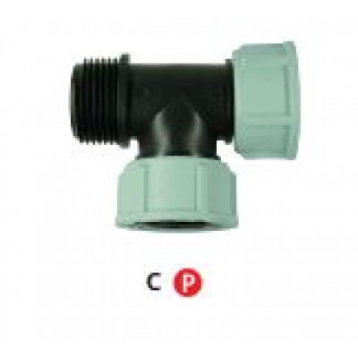 RAIN BIRD TÊ LIGADOR COLECTOR 1"