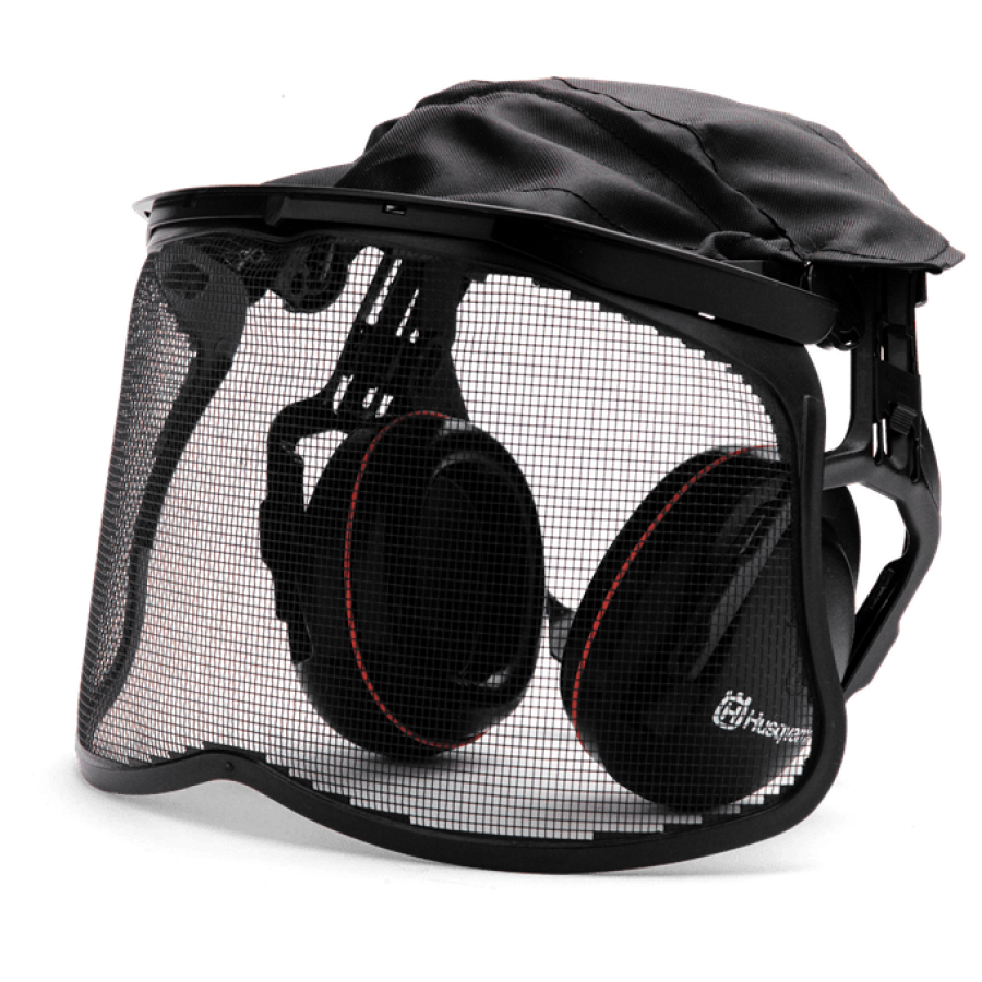 HUSQVARNA AURICULAR COM VISOR DE REDE HUSQVARNA AURICULAR COM VISOR DE REDE