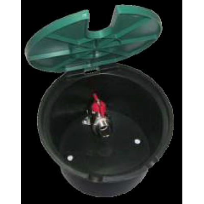 RAIN BIRD CAIXA CIRCULAR C/TORNEIRA 3/4" WS VBQC