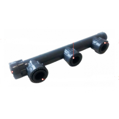 RAIN BIRD TÊ LIGADOR COLECTOR 3 VIAS 1"