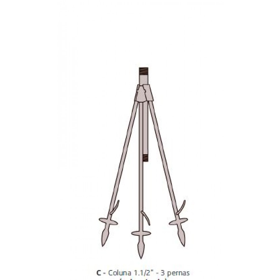RAIN BIRD COLUNA ZINCADA 3 PERNAS R 1 1/2" RAIN BIRD COLUNA ZINCADA 3 PERNAS R 1 1/2"