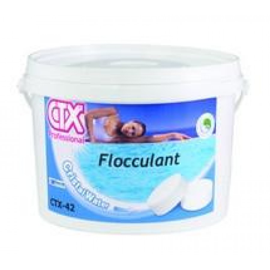 CTX FLOCULANTE 42 PASTILHAS - 5 KG CTX FLOCULANTE 42 PASTILHAS - 5 KG