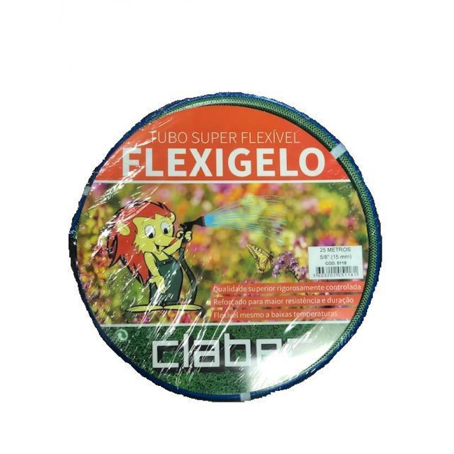 FLEXIGELO ROLO DE MANGUEIRA 25 MT 5/8 FLEXIGELO ROLO DE MANGUEIRA 25 MT 5/8