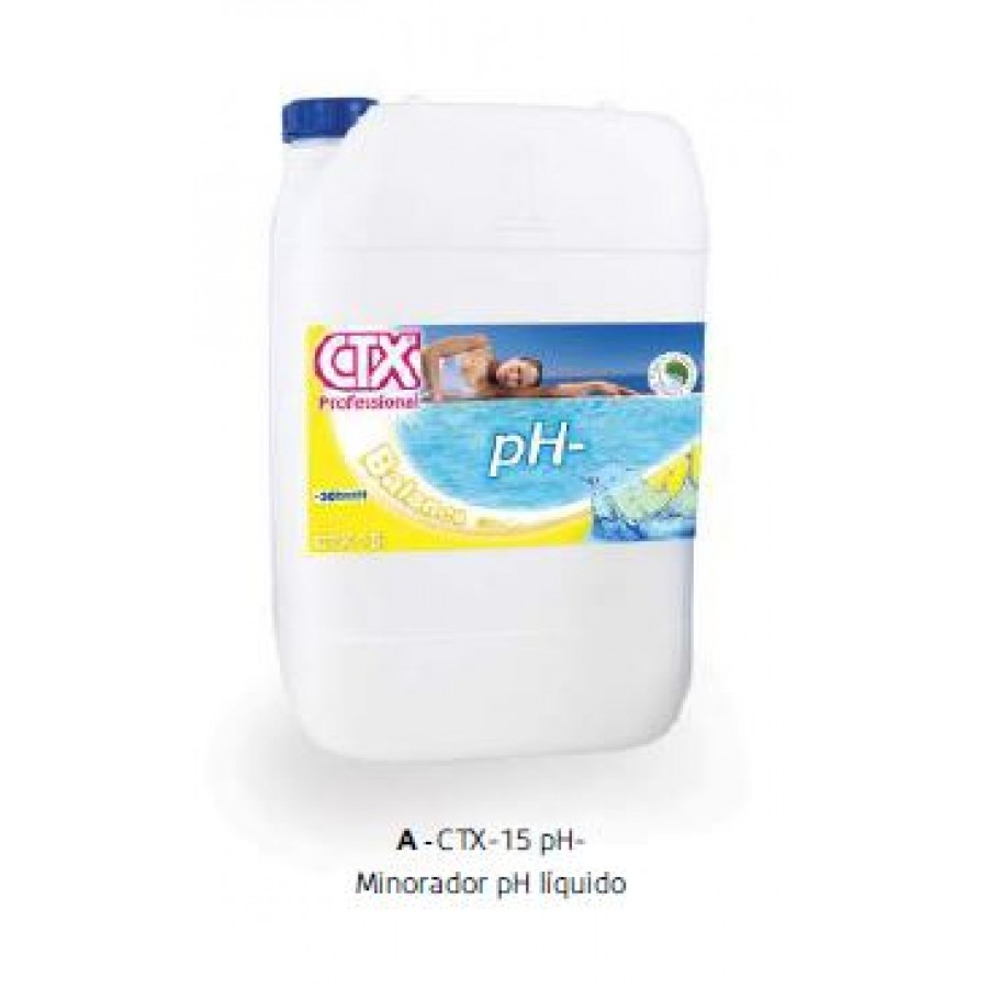 CTX MINORADOR PH 15 LIQUIDO 25 LT CTX MINORADOR PH 15 LIQUIDO 25 LT