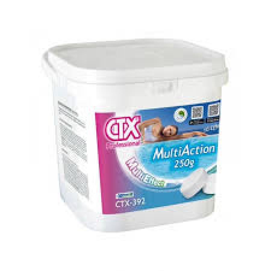 CTX CLORO MULTIAÇAO 393 PASTILHAS - 5 KG CTX CLORO MULTIAÇAO 393 PASTILHAS - 5 KG