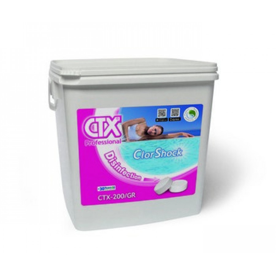 CTX CLORO DICLORO 200 GRANULADO - 5 KG CTX CLORO DICLORO 200 GRANULADO - 5 KG