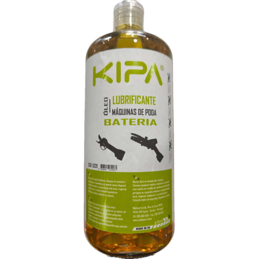 KIPA OLEO CORRENTE P/SERRAS A BATERIA - 1 LT KIPA OLEO CORRENTE P/SERRAS A BATERIA - 1 LT