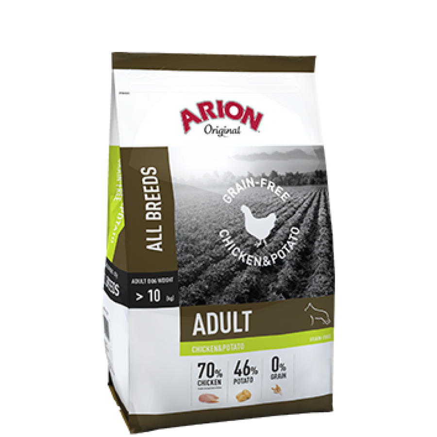 ARION ORIGINAL NG CHICKEN & POTATO - SC 12 KILOS ARION ORIGINAL NG CHICKEN & POTATO - SC 12 KILOS