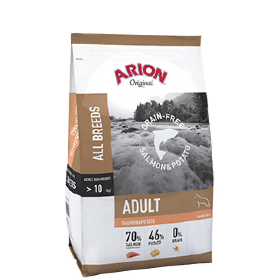 ARION ORIGINAL NG SALMON & POTATO - SC 12 KILOS ARION ORIGINAL NG SALMON & POTATO - SC 12 KILOS