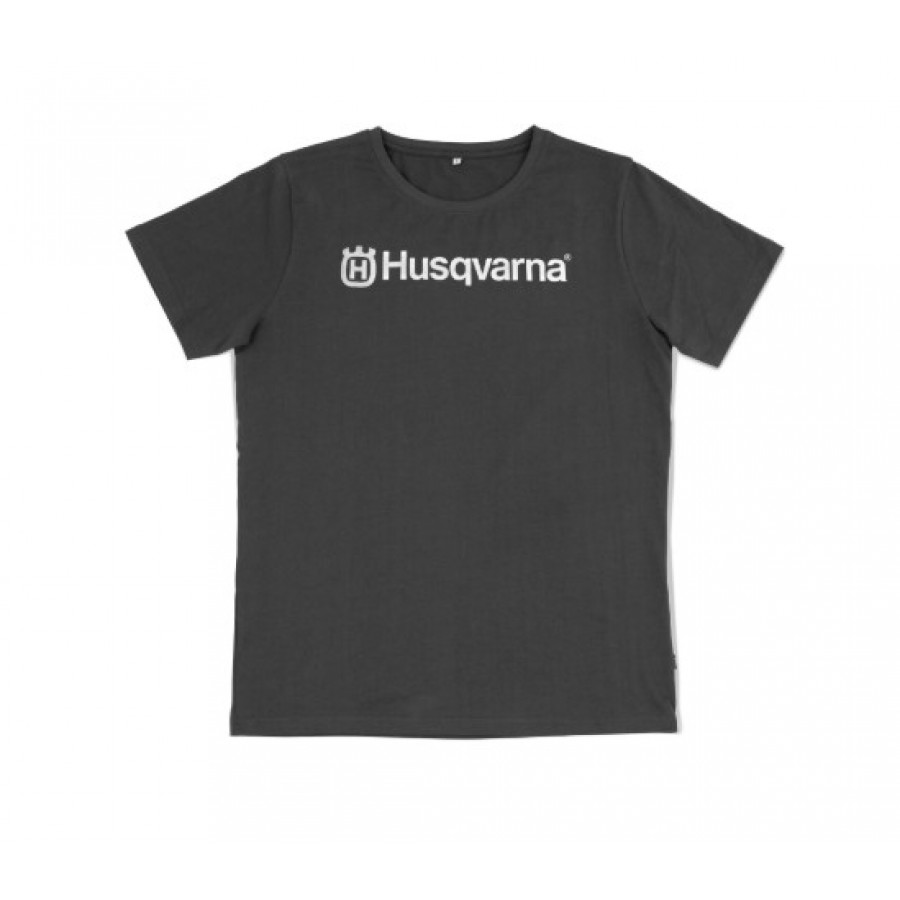 HUSQVARNA T-SHIRT ASFALT - M HUSQVARNA T-SHIRT ASFALT - M