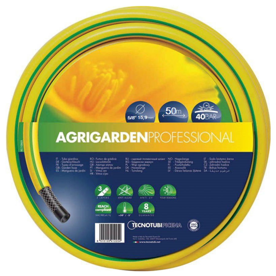 MANGUEIRA AGRIGARDEN PROFESSIONAL 5/8'' - 50M MANGUEIRA AGRIGARDEN PROFESSIONAL 5/8'' - 50M