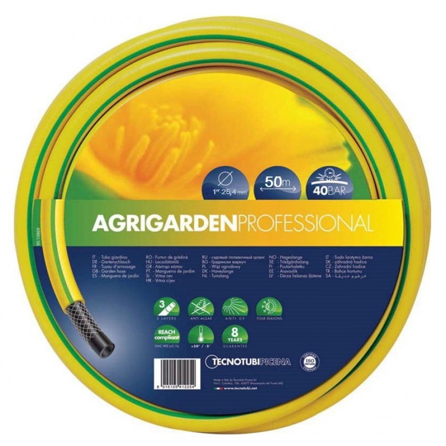 MANGUEIRA AGRIGARDEN PROFESSIONAL 1'' - 50M MANGUEIRA AGRIGARDEN PROFESSIONAL 1'' - 50M