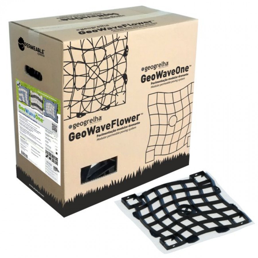 PACK GEOGRELHA WAVE ONE PRETA C/BASE PACK GEOGRELHA WAVE ONE PRETA C/BASE