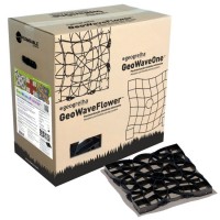 PACK DE 6 GEOGRELHAS WAVE & FLOWER PRETA - PADRÃO FLOR C/BASE PACK DE 6 GEOGRELHAS WAVE & FLOWER PRETA - PADRÃO FLOR C/BASE