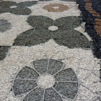 PACK DE 6 GEOGRELHAS WAVE & FLOWER PRETA - PADRÃO FLOR C/BASE PACK DE 6 GEOGRELHAS WAVE & FLOWER PRETA - PADRÃO FLOR C/BASE