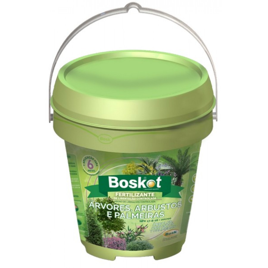 ADUBO BOSKOT ARVORES, ARBUSTOS E PALMEIRAS - 1KG ADUBO BOSKOT ARVORES, ARBUSTOS E PALMEIRAS - 1KG