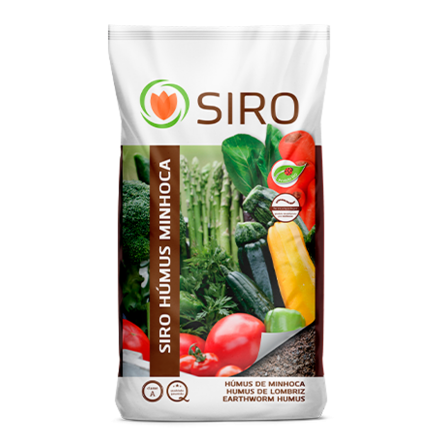 SIRO-BIOLOGICO HUMUS DE MINHOCA -SC 50LT SIRO-BIOLOGICO HUMUS DE MINHOCA -SC 50LT