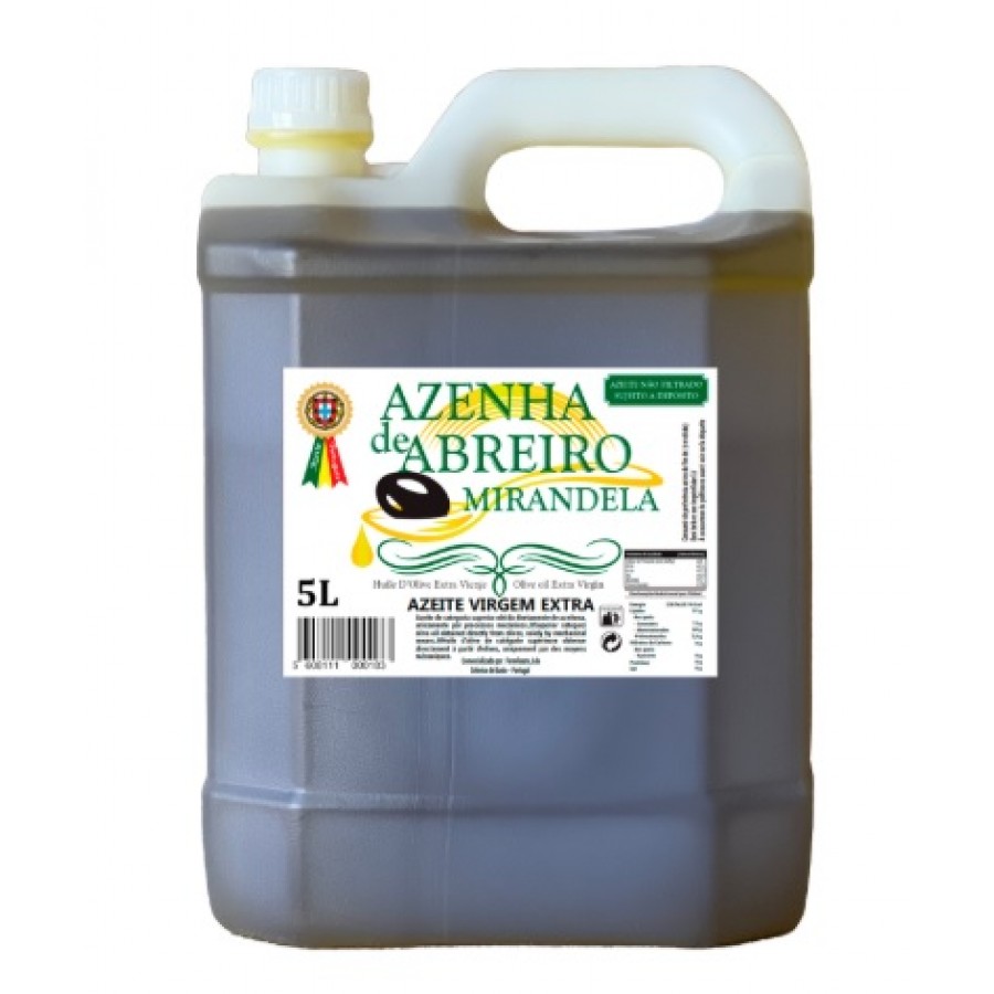 AZEITE VIRGEM EXTRA AZENHA DE ABREIRO MIRANDELA - 5LT AZEITE VIRGEM EXTRA AZENHA DE ABREIRO MIRANDELA - 5LT