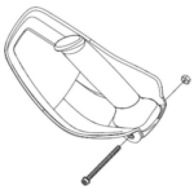 HUSQVARNA PUNHO COM PROTEÇAO 355 555 545