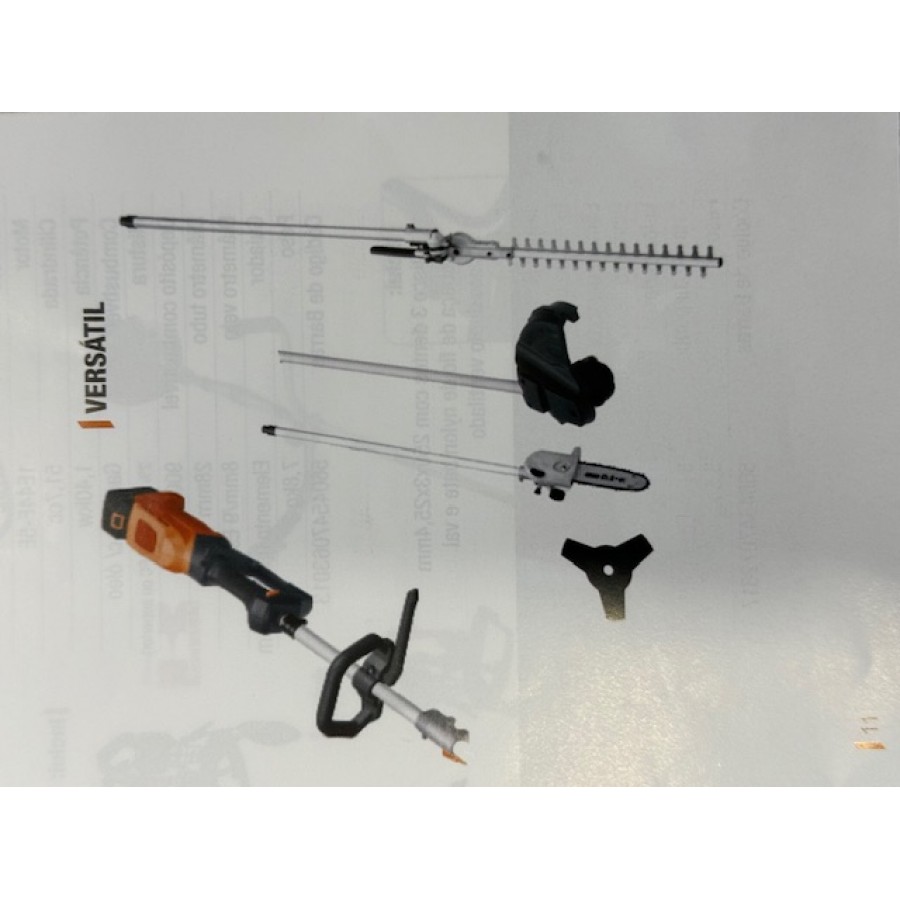 LIKE ROÇADORA MULTIFUNÇOES BATERIA 20 V + 1 BATERIA DE 8Ah LIKE ROÇADORA MULTIFUNÇOES BATERIA 20 V + 1 BATERIA DE 8Ah