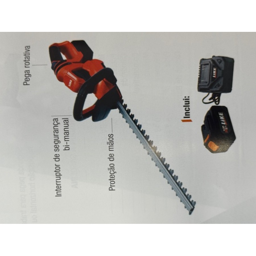 LIKE CORTA SEBES BATERIA 20 V + 1 BATERIA DE 4Ah LIKE CORTA SEBES BATERIA 20 V + 1 BATERIA DE 4Ah