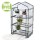MINI ESTUFA COM 3 PRATELEIRAS E RODAS – 70x50x130cm