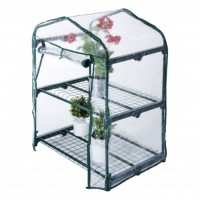 MINI ESTUFA COM 2 PRATELEIRAS E RODAS – 70x50x100cm MINI ESTUFA COM 2 PRATELEIRAS E RODAS – 70x50x100cm