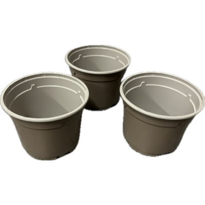 VASO PLASTICO DUO TAUPE - 10,5CM
