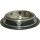 COMEDOURO L AÇO INOXIDAVEL PRETO/ OSSOS 1800ML