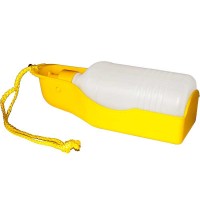 BEBEDOURO DE VIAGEM PINTADO AMARELO 200ML