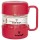 COMEDOURO DE VIAGEM PINTADO VERMELHO 1500ML