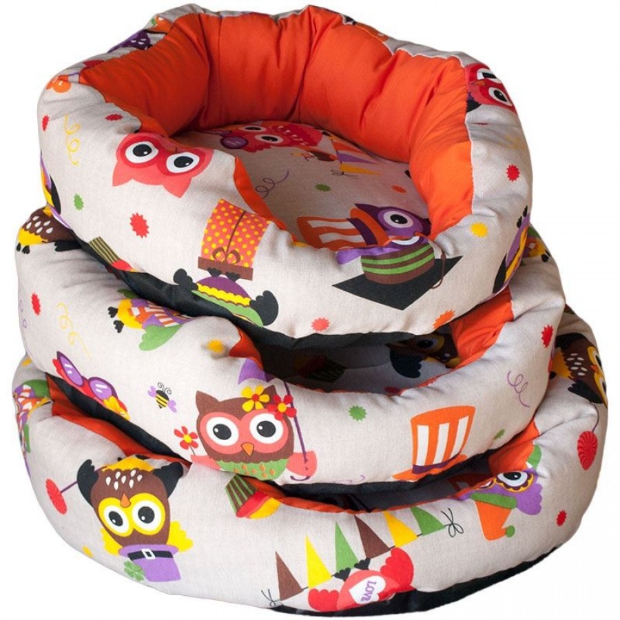CAMA EM TECIDO MODELO BUHO REDONDA T2 CAMA EM TECIDO MODELO BUHO REDONDA T2