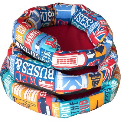 CAMA EM TECIDO MODELO UK REDONDA T1
