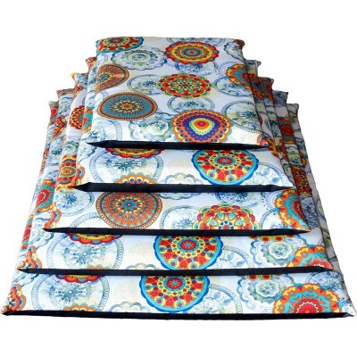 COLCHÃO EM TECIDO MODELO MANDALA QUADRADA T1