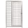 FRENTE MALHA ECO 5X10 C/PORTA - 1MT