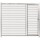 FRENTE MALHA ECO 5X10 C/PORTA - 2MT
