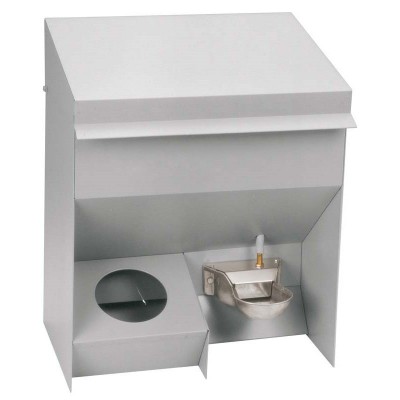 COMEDOURO/BEBEDOURO AUTOMATICO CAES CHAPA GALVANIZADA