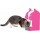 COMEDOURO DOSIPET GATOS  MODELO ROSA