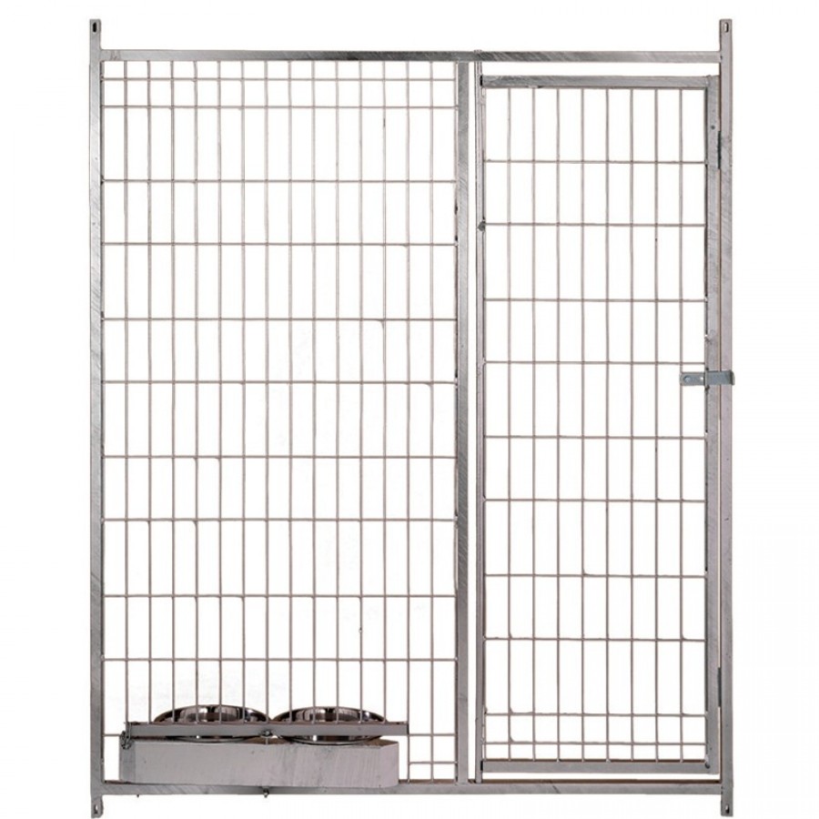 FRENTE DE BOXES REDE 5X10 C/PORTA C/2 COMEDOUROS -2MT FRENTE DE BOXES REDE 5X10 C/PORTA C/2 COMEDOUROS -2MT