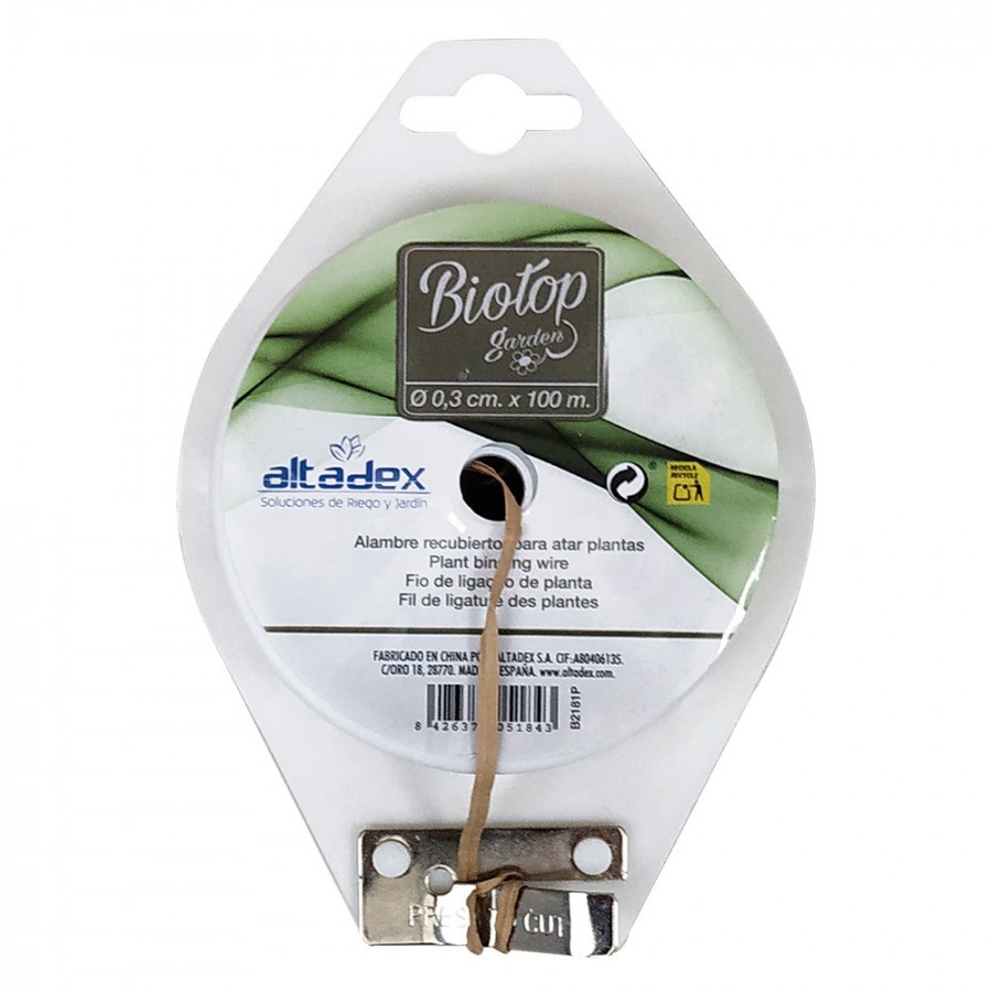 ARAME REVESTIDO COM PAPEL, Ø3 mm x 100 m ARAME REVESTIDO COM PAPEL, Ø3 mm x 100 m