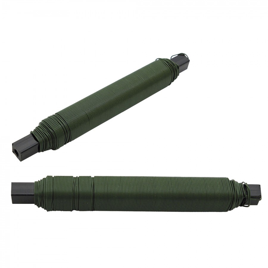 ARAME METALICO PLASTIFICADO VERDE, Ø0.7 mm x 40 m - BLISTER 2 UN. ARAME METALICO PLASTIFICADO VERDE, Ø0.7 mm x 40 m - BLISTER 2 UN.