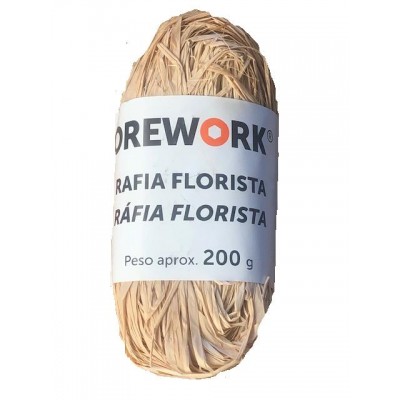 RAFIA NATURAL - 200 GR