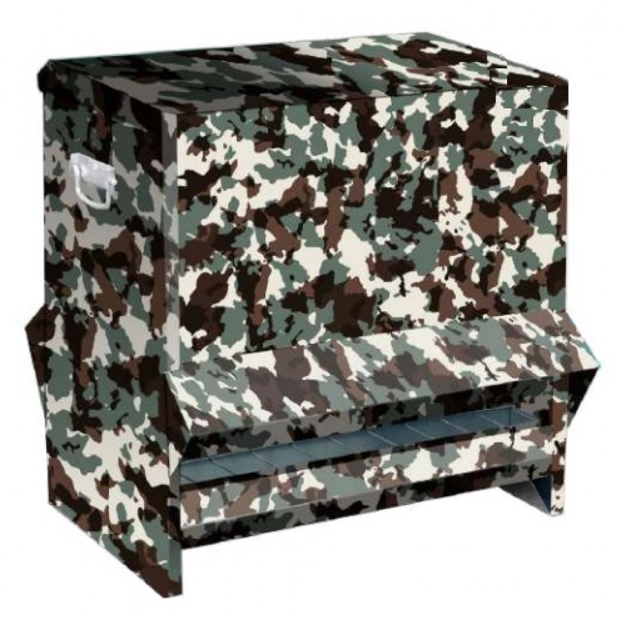 COMEDOURO EXTERIOR PARA PERDIZES GRANDE CAMUFLADO COMEDOURO EXTERIOR PARA PERDIZES GRANDE CAMUFLADO